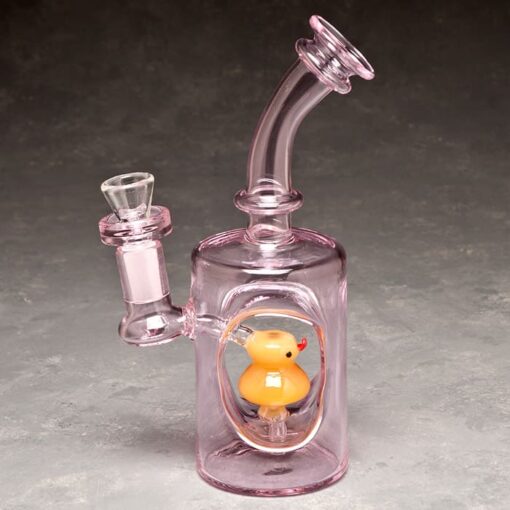 8" 'Animal Perc' Glass Water Pipe