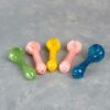 4" Assorted Color Twist Glass Spoon Pipes