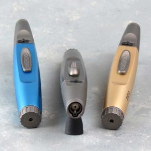 Zico Single Torch Pen Lighters. Refillable, Lockable, Standable & Flame Adjustable