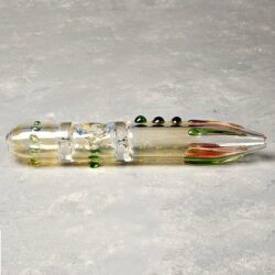 7" Fumed Steam Roller Glass Hand Pipe