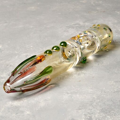 7" Fumed Steam Roller Glass Hand Pipe
