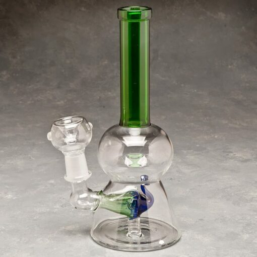 10" Animal Perc Water Pipe w/Male Joint