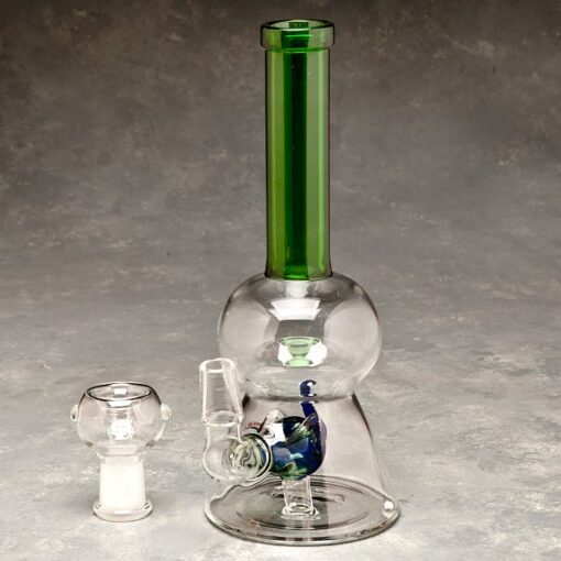 10" Animal Perc Water Pipe w/Male Joint