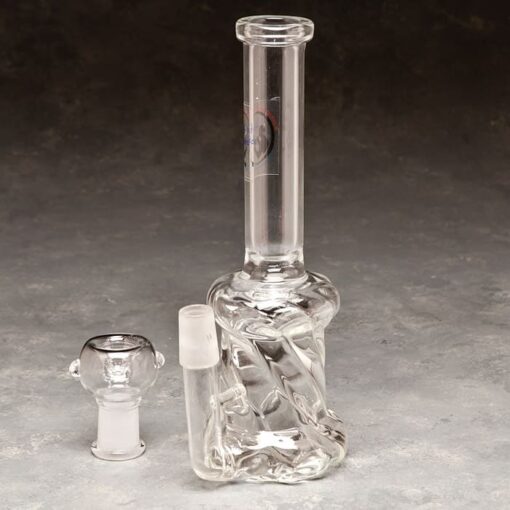 9" Heady Vase Borosilicate Glass Oil Rig