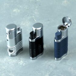 3" Zico Refillable Quad-Torch Lighters w/View Window