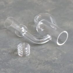 14mm Diamond Knot Loop Quartz Bangers