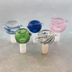 14mm Assorted Glass on Glass Bowls