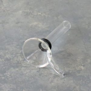 2" Clear Glass Sliders w/Handle