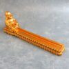 12" Golden Buddha Incense Burner