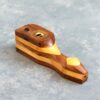 3.5" Wooden Pipe w/Slide Cover