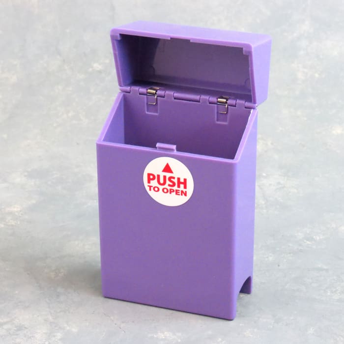 Vintage Pearl Brand Plastic Cigarette Case w/Built In Lighter IN BOX - Toys  - Gasoline Alley Toys