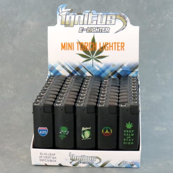 3" Leaf Culture Adjustable Torch Lighters