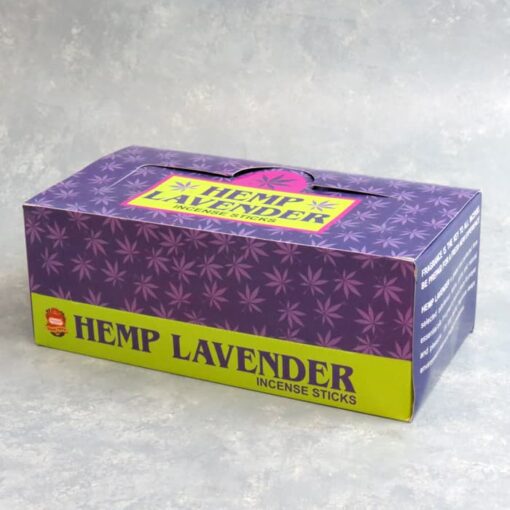 12pk Anand Hemp Lavender Incense Sticks (15g packs)
