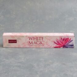 12pk Nandita White Magic Incense Sticks (15g packs)