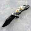 3.25" Bald Eagle Spring Assisted Knife w/Clip, Glass Breaker and Belt Cutter