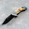 3.25" Moose Spring Assisted Knife w/Clip, Glass Breaker and Belt Cutter