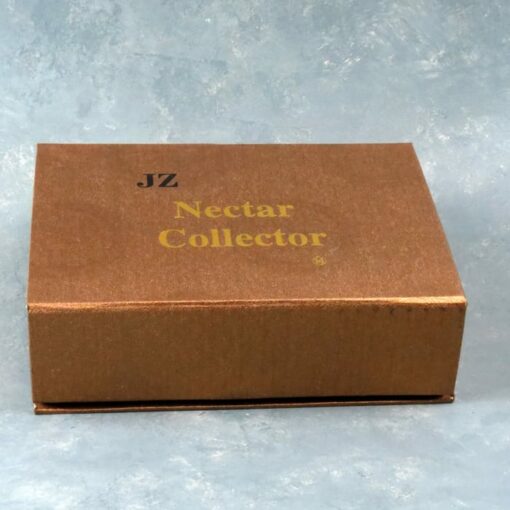8" Dome Perc Nectar Collector Kit w/Titanium/Quartz Nails, Glass Bucket, and Clip