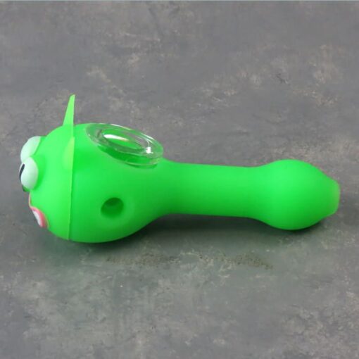 4.5" Cheshire Cat Silicone Hand Pipes