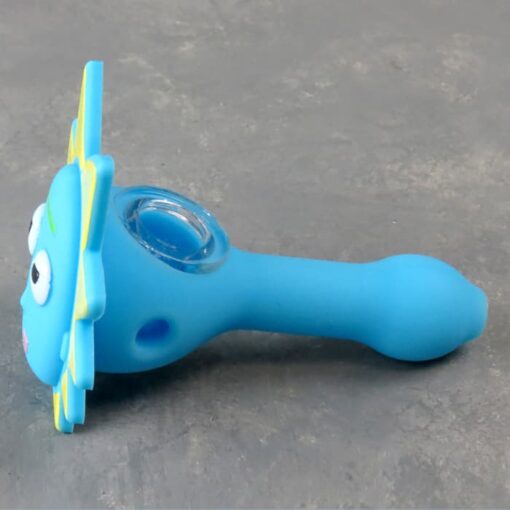 4.5" Rick Head Silicone Hand Pipes