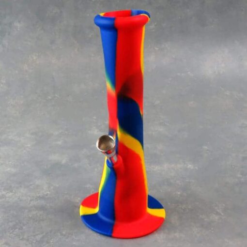 9" Collapsable Silicone Water Pipe