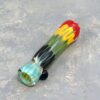 3.5" Inside-Out Color Lines Glass Chillums w/Bump