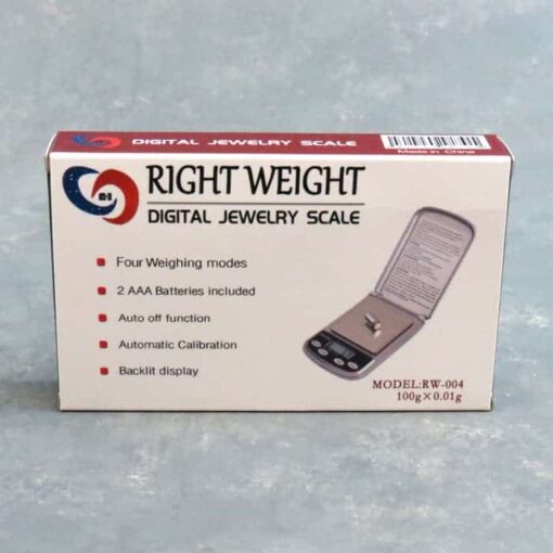 Right Weight RW-004 Flip-Top Digital Pocket Scale 100g x 0.01g