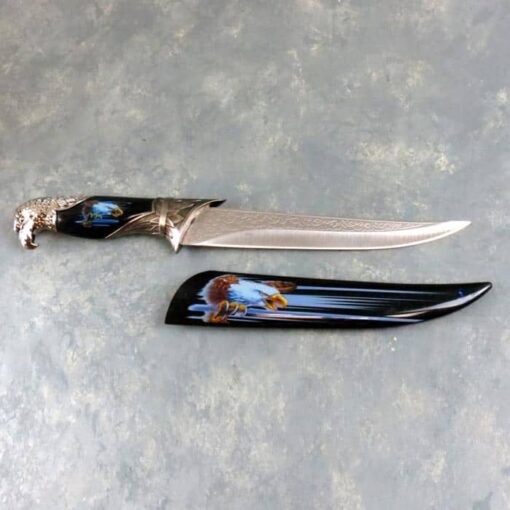 8" Eagle Decorative Knife and Scabbard