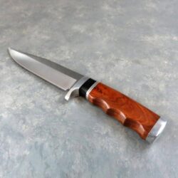 6" 440 Stainless Hunting Knife w/Belt Loop Sheath