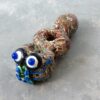 5" 'Doughnut Caterpillar' Heady Glass Hand Pipes