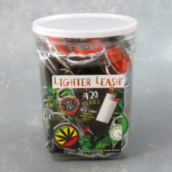 Lighter Leash - Leaf Designs w/Clip
