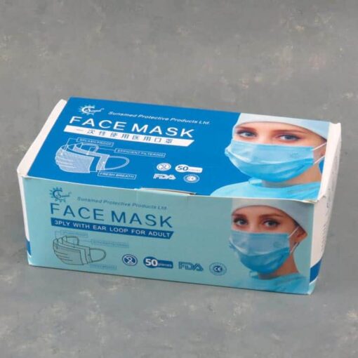 Sunsmed Disposable 3-Ply Face Masks