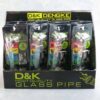 6" 2-In-1 Oil/Herb Pipe Kits w/Screens and Grinder