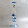 17" Quintuple Perc Glass Water Pipe w/Ice Catch