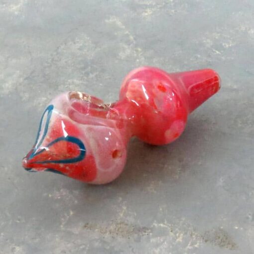 3.5" Helix Style Glass Hand Pipes