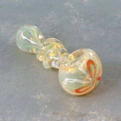 3.25" Fumed Glass Hand Pipes w/Twist