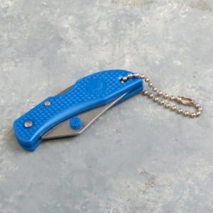 1 5/8" Assorted Color Keychain Knives (60PCS)