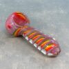 5" Inside-Out Rasta Twist Glass Hand Pipes