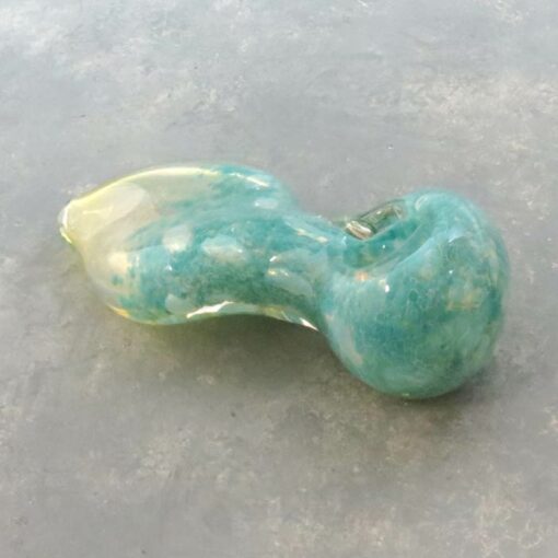 4.5" Twisted Pendant Fumed Inside Out Glass Hand Pipes