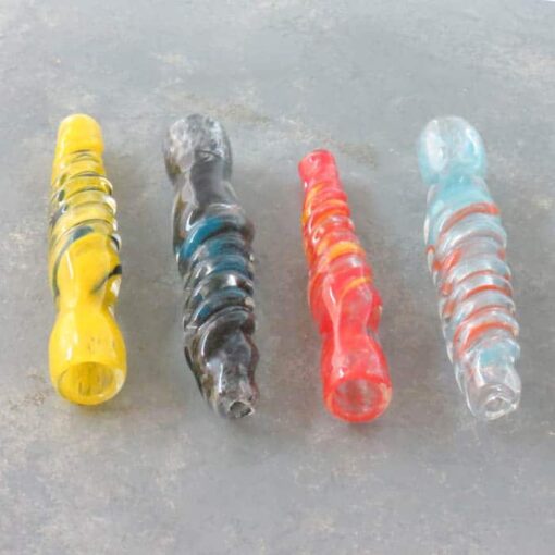 3.5" Twisted Glass Inside-Out Chillums