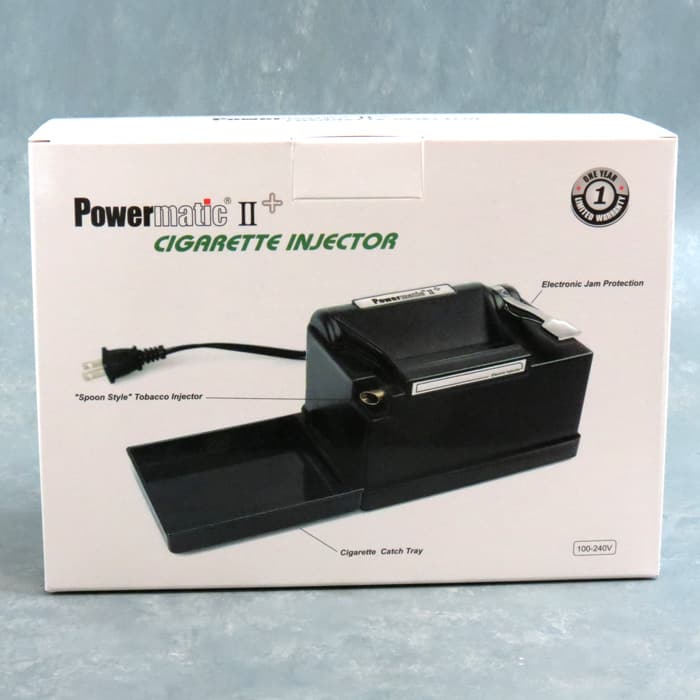 Powermatic 2 PLUS Electric Cigarette Injector Machine W/Free 1pk