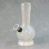 6" Frosted Hello Kitty Soft Glass Water Pipe w/Base & Slide