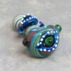 4.75" Color Twist Glass Hand Pipe w/Eyes and Thorns