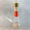 12" Golden Regal Pheasant Earlmeyer Style Glass Water Pipe w/Diffused Downstem & Ice Catch
