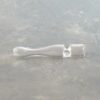 3" Clear Contoured Glass One-Hitters
