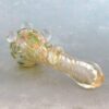 5.25" Fumed Inside Out Twist Thick Glass Hand Pipes w/Large Bumps