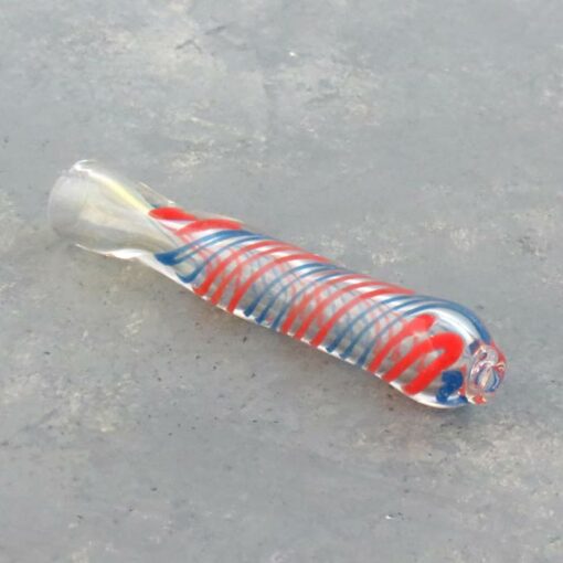 3.5" Fumed Two-Tone Color Twist Glass Chillums