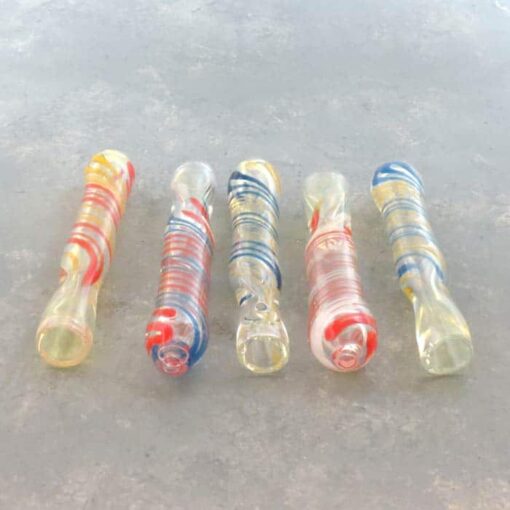 3.5" Fumed Two-Tone Color Twist Glass Chillums
