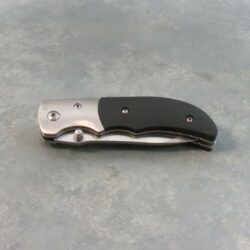3" Two-Tone Falcon Spring Assisted Knife w/Clip, Grip Handle
