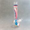 14" Glow-in-the-Dark American Eagle Beaker-Style Water Pipe w/Ice Catch & Diffused Downstem