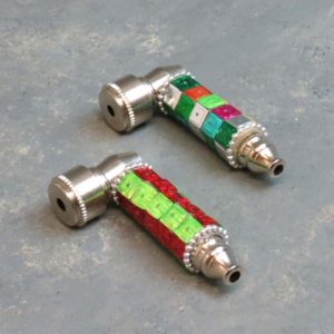 2.75" Square Sequence Metal Hand Pipes w/Cap